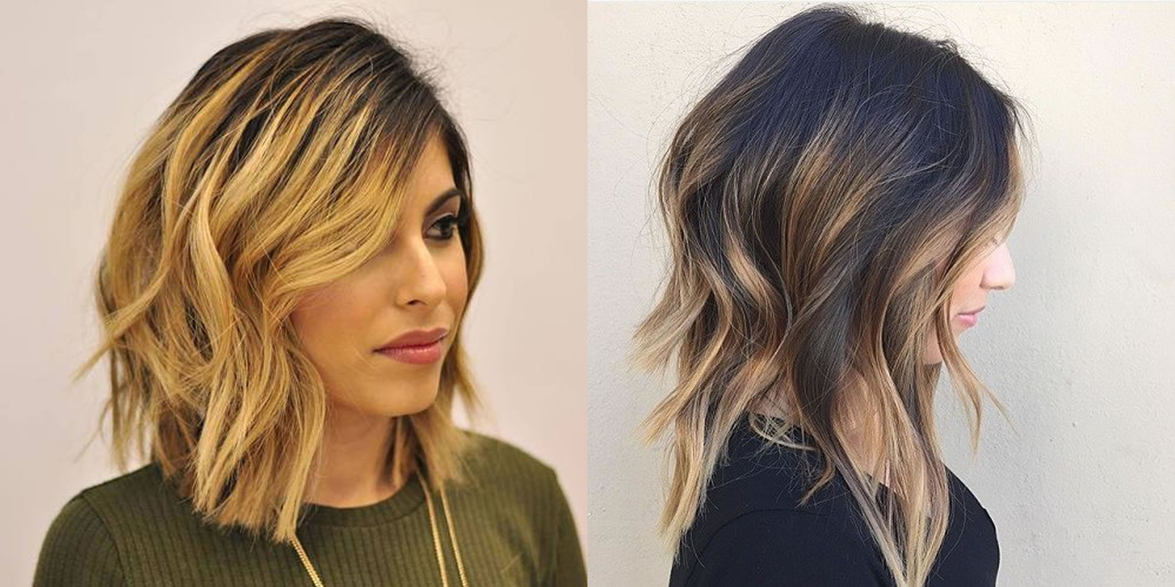 60 Best Long Bob Hairstyles And Hair Colors Balayage Ombre