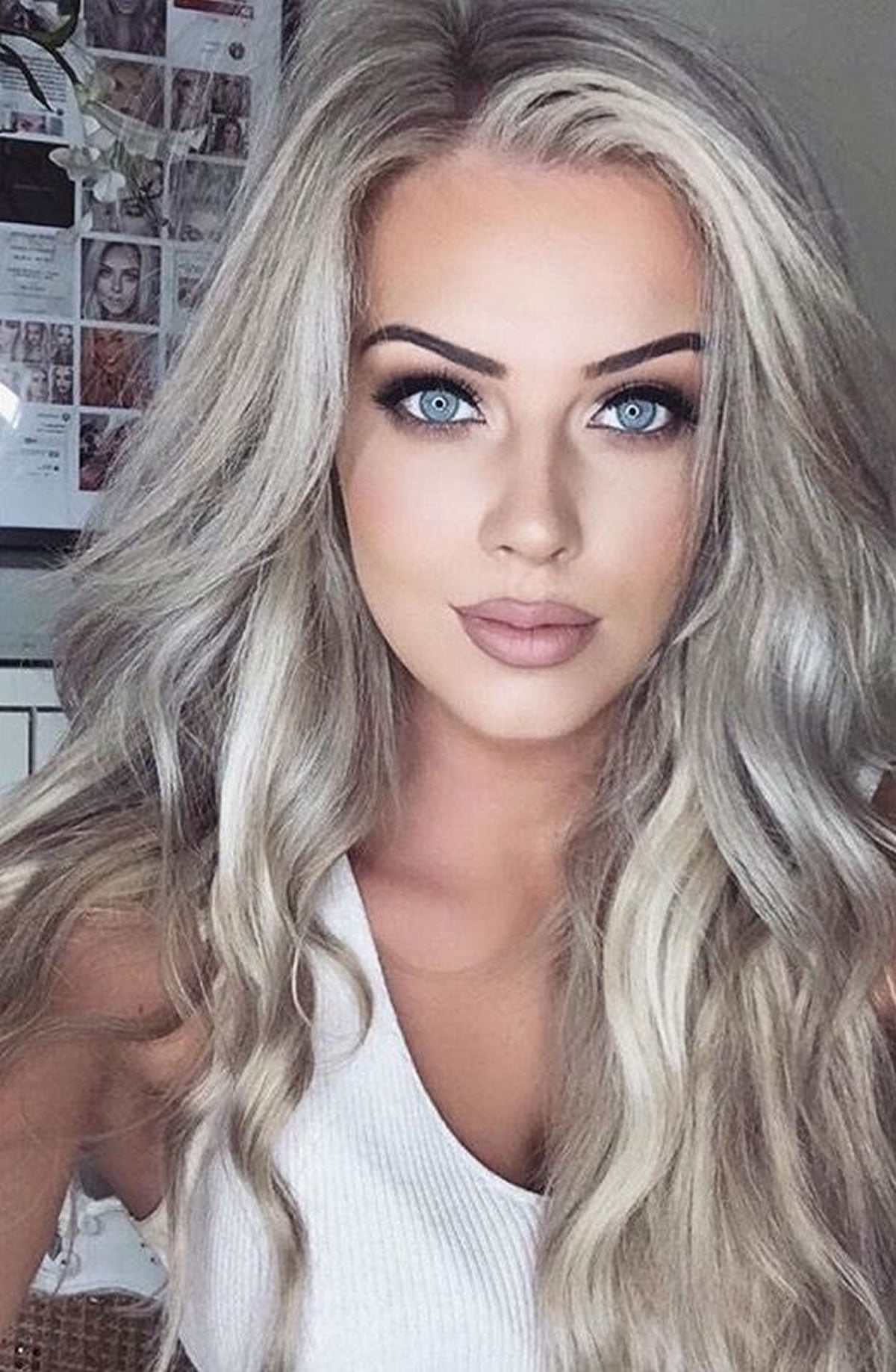 Gray hair color ideas 2018-2019 : Long Hair Tutorial