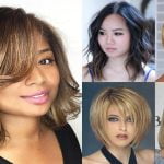Easy Short + Medium Bob Haircut Images for Fine Hair Round Face