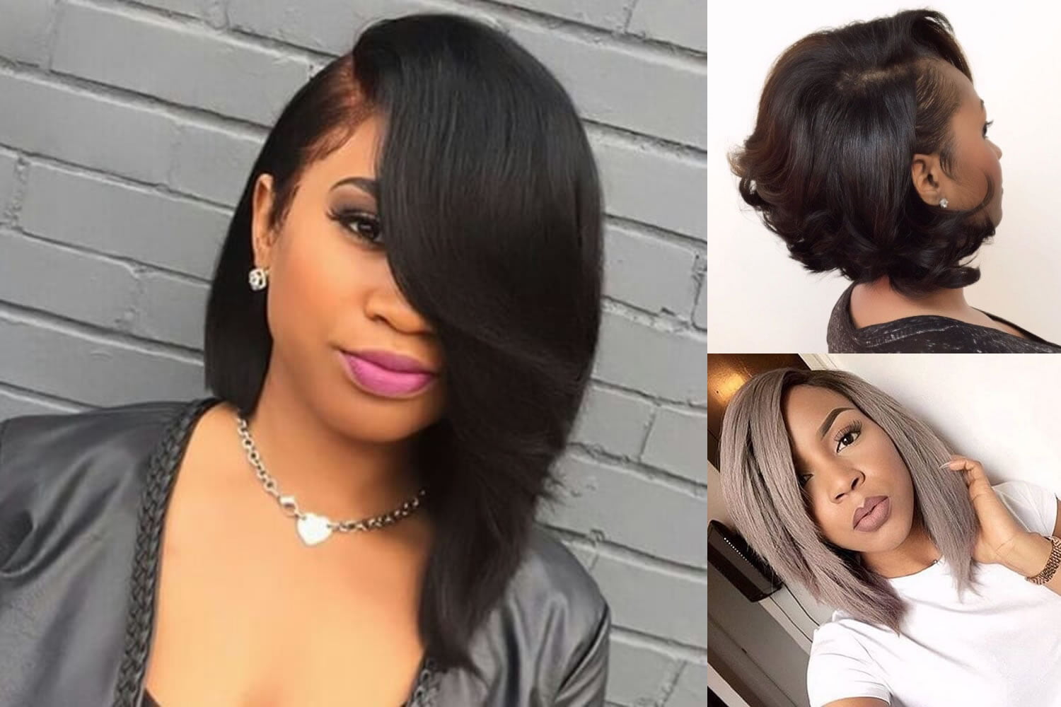 Short Bob Hairstyle for Black Women & Hair Color Ideas ...