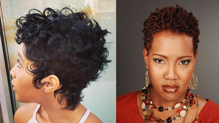 Short Hairstyles For Thin Hair African American Women 2018