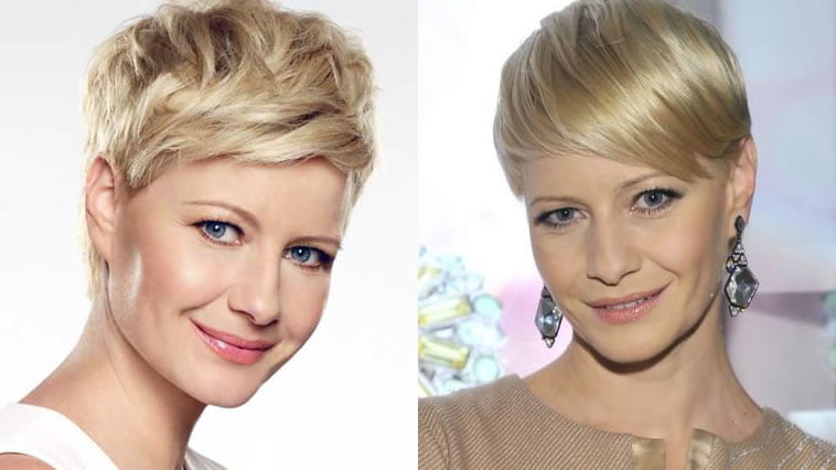 Fine Hair Short Haircut Over 40 Hair Colors
