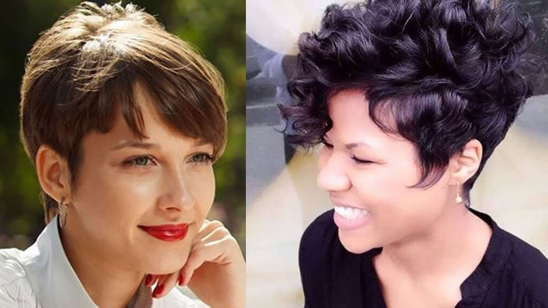 Natural Curly Short Haircut For Black Women 2019 Pixie