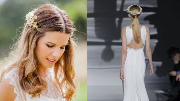Wedding hairstyles for long hair 2019-2020