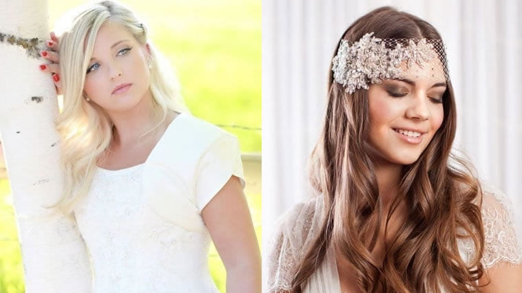 Wedding hairstyles for long hair 2019-2020