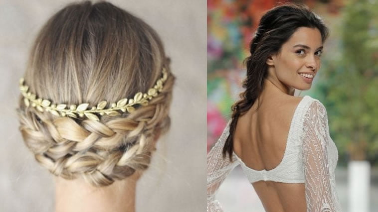 Wedding hairstyles for long hair 2019-2020