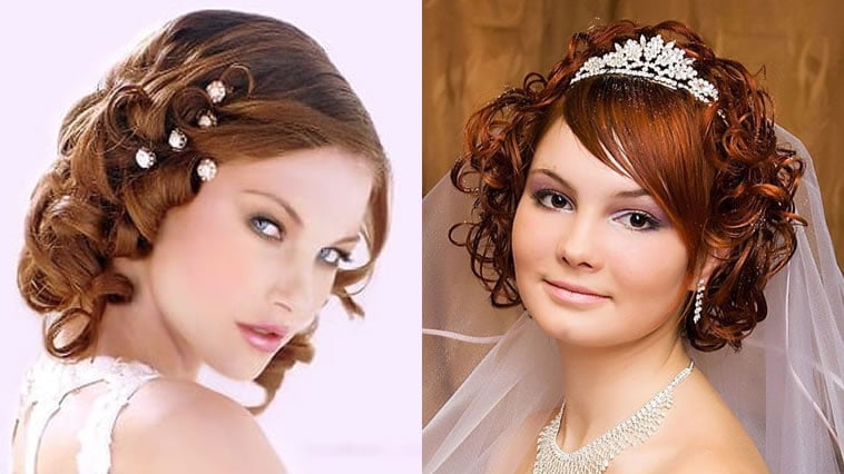 Wedding hairstyles for medium hair 2019-2020