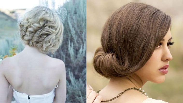 Wedding hairstyles for medium hair 2019-2020
