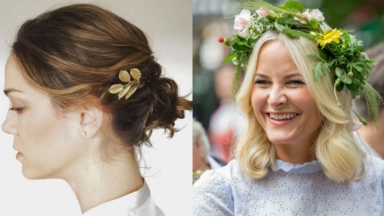 Wedding hairstyles for medium hair 2019-2020