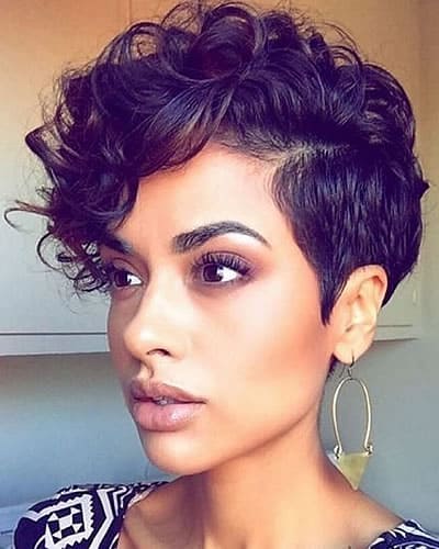 Wavy pixie style 2020