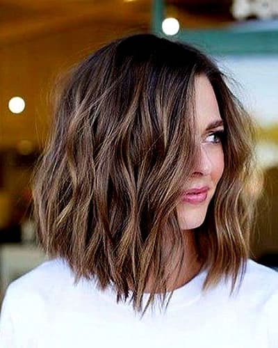 Layered short bob hair 2020