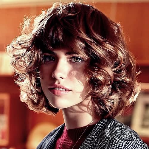 2020 Wavy bob hair style for ladies