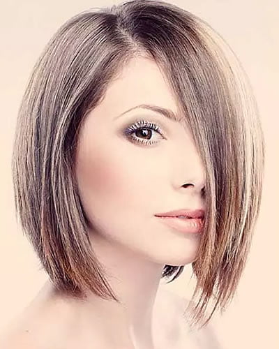 Dark Platinum Brown Hair Color