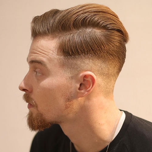 Low Fade + Side Part 2020