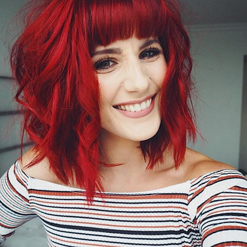 Red hair colors 2020