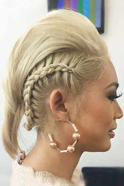 Faux hawk hairstyles 2020