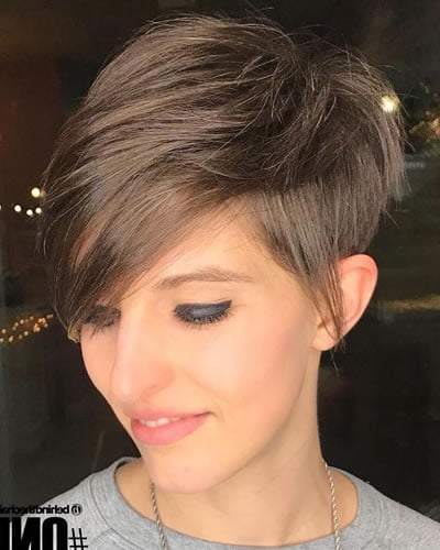 Long Pixie haircuts 2020 - 2021