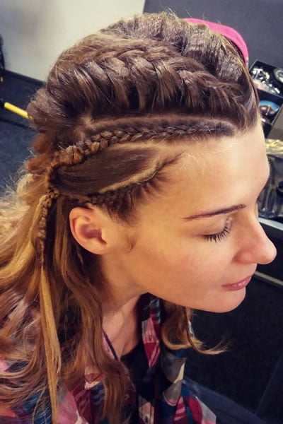 viking mohawk hairstyle 2020