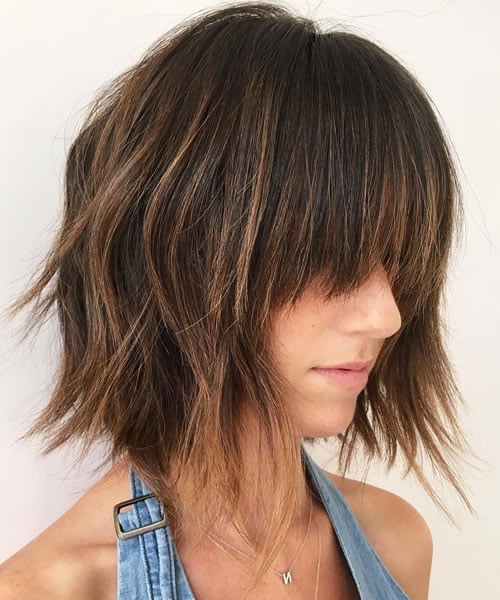 Choppy bob haircuts 2020 - 2021