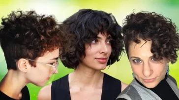 Short curly hairstyles 2020 - 2021