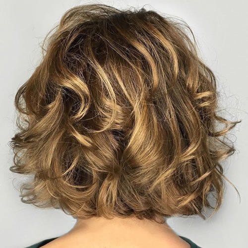 Short curly hairstyles 2020 - 2021
