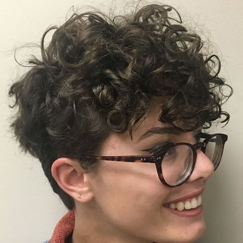 Short curly hairstyles 2020 - 2021