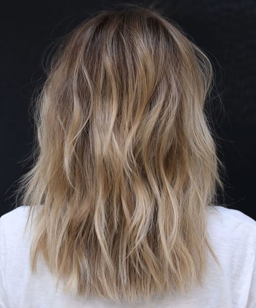 Casual Beach Blonde Hair