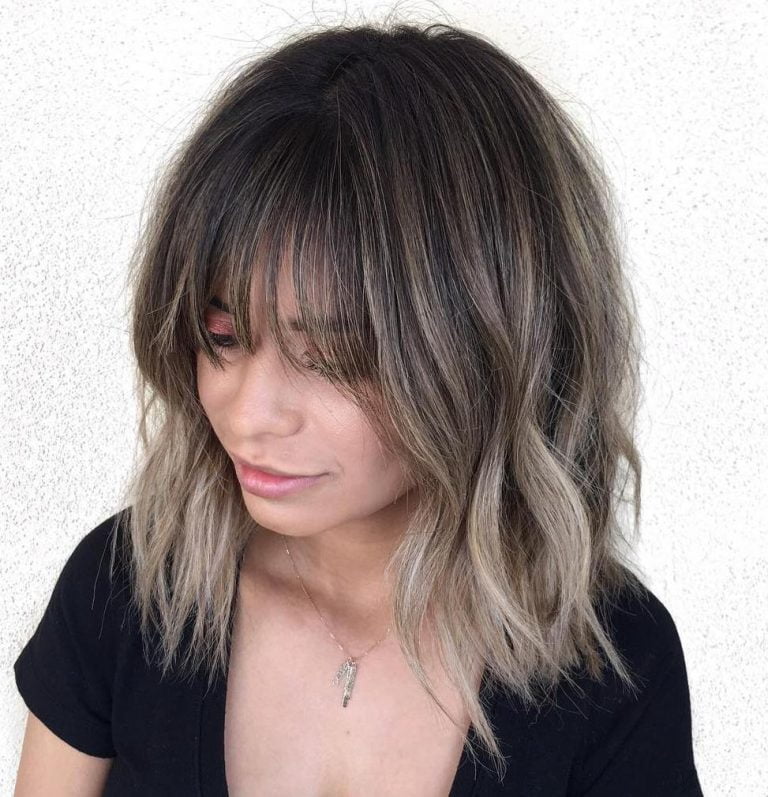 30 Trendy Lob Haircuts and Hairstyles of 2021 Page 3 of 7