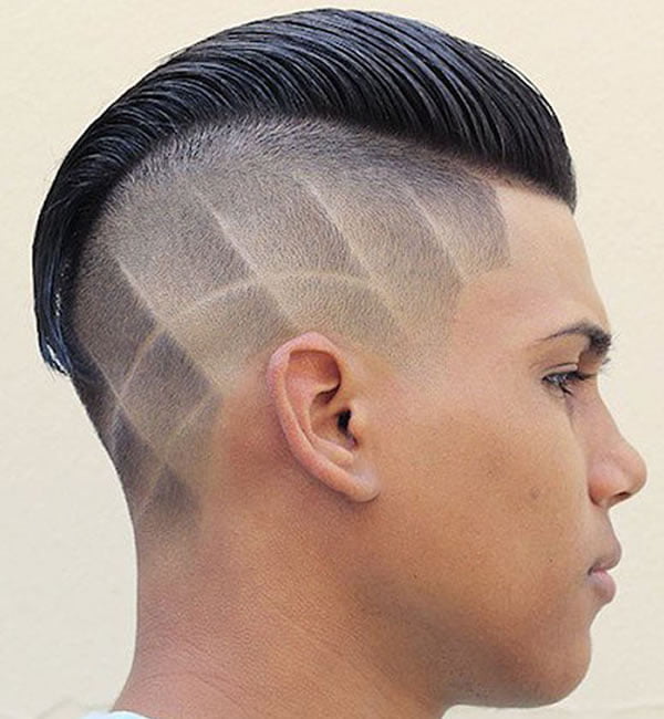 2021 Undercut haircuts for men
