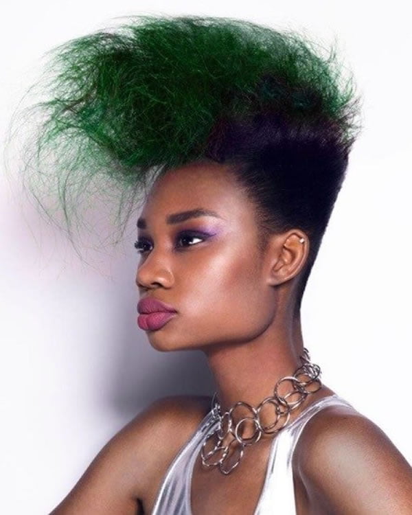 Mohawk hairstyles for girls 2021