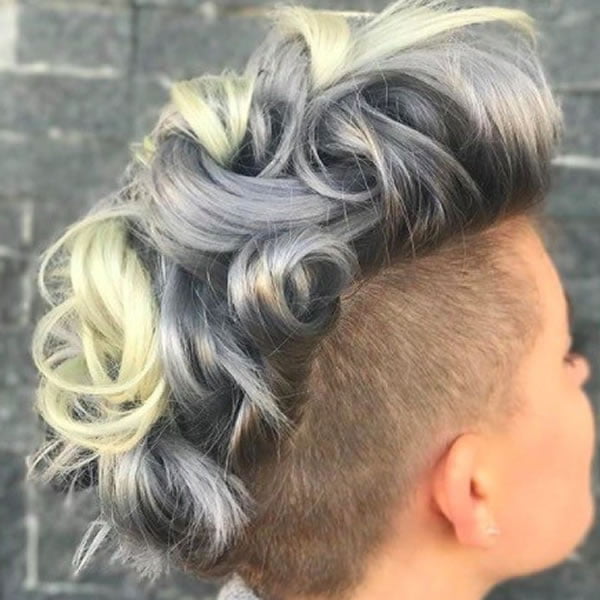 Mohawk hairstyles for girls 2021