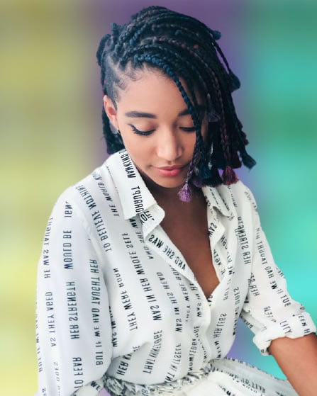 Braided Bob hairstyles for black women 2021-2022