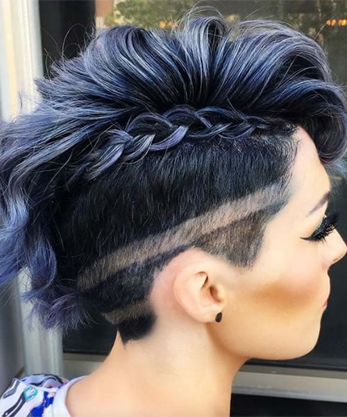 Undercut haircuts for women 2021-2022
