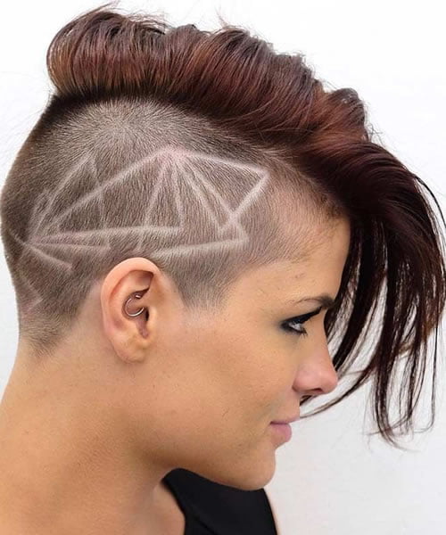 Undercut haircuts for women 2021-2022