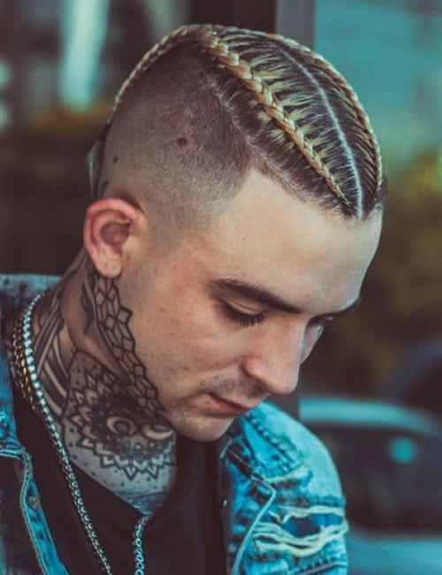 2021 Braided hairstyles for men