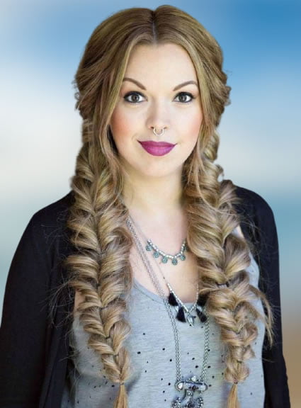Fishtail braid hairstyles for 2021-2022
