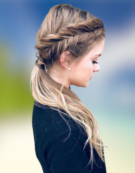 Fishtail braid hairstyles for 2021-2022