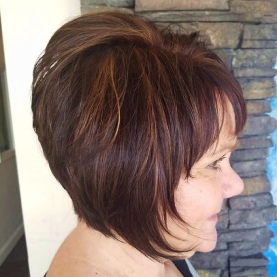 25 Cool Short Bob Haircuts for Women over 60 in 20212022