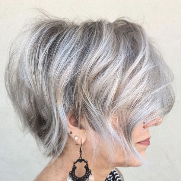 Short Bob Haircuts for Women over 60 in 2021-2022