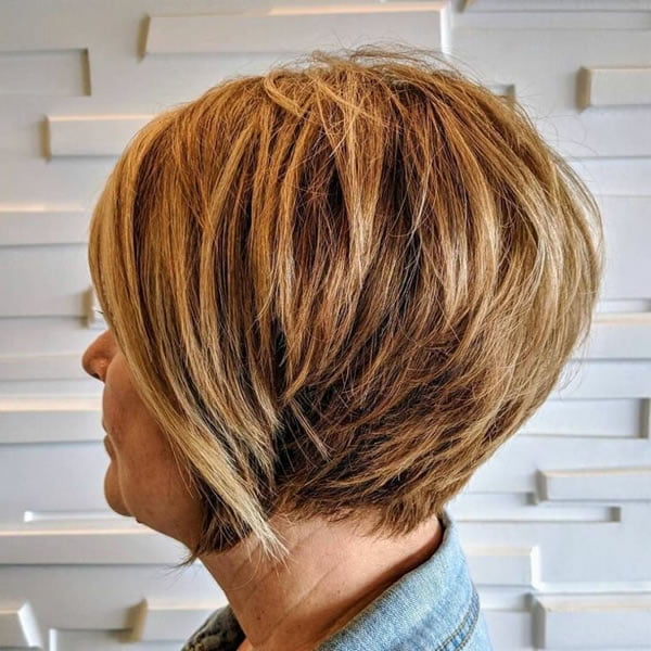 Cute Short Bob Hairstyles 2021 For Over 60 