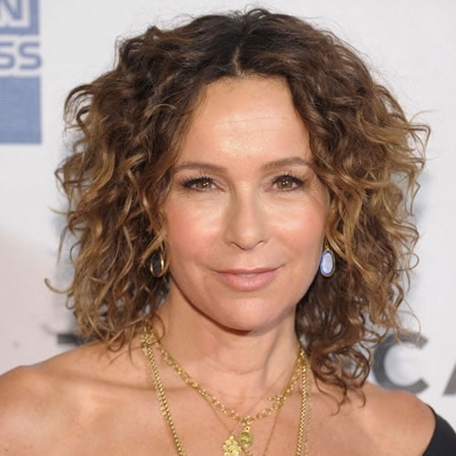 Curly short hairstyles for women over 60 in 2021-2022