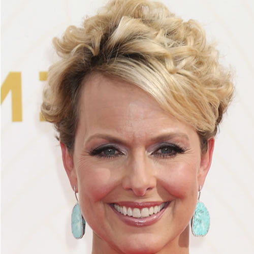 Curly short hairstyles for women over 60 in 2021-2022