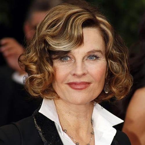 Curly short hairstyles for women over 60 in 2021-2022