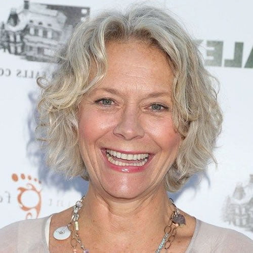 Curly short hairstyles for women over 60 in 2021-2022