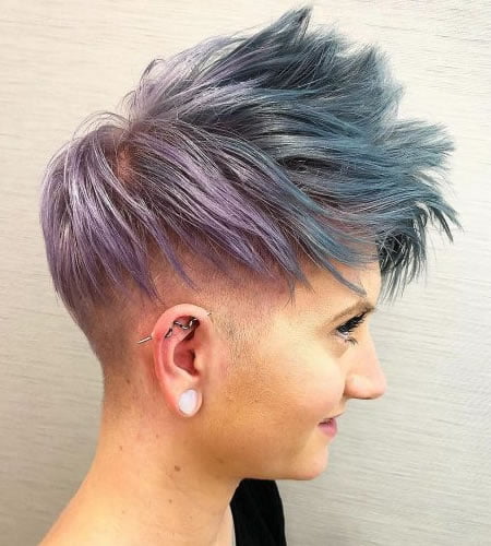 Undercut short haircuts for women 2021-2022