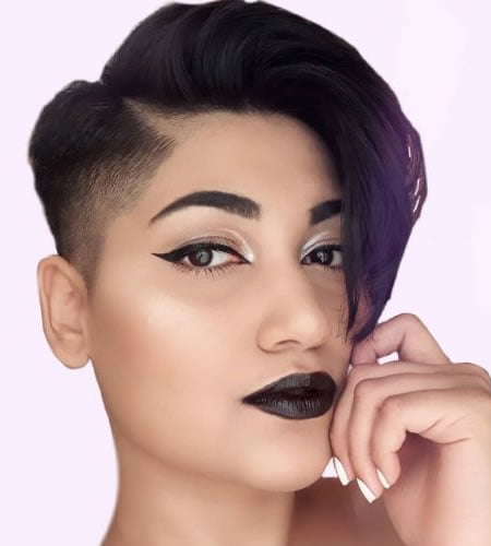 Undercut short haircuts for women 2021-2022