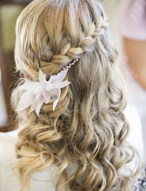 Waterfall braids hairstyles 2021-2022
