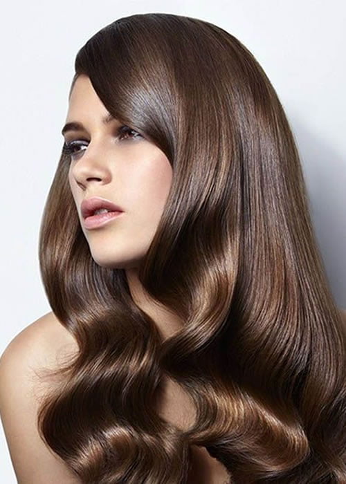 Brown hair colors for long hair in 2021-2022