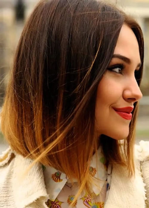 Brown hair color for medium length hair in 2021-2022