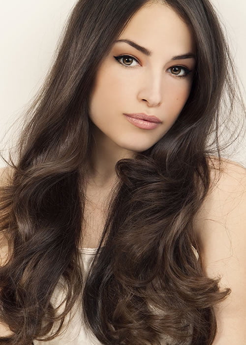Brown hair colors for long hair in 2021-2022
